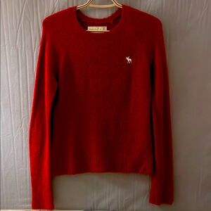 Abercrombie & Fitch Women's Red Sweater